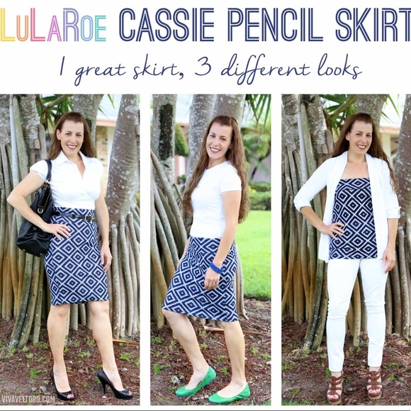 NEW LuLaRoe Cassie Skirt - Picture 6 of 7